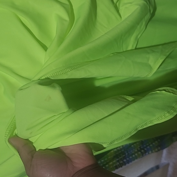 🚨50%off📦Off the shoulder two piece set-neon green - Picture 6 of 7